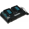 Makita Dvojitá nabíjačka DC18RD pre Blockbatéria 9,6V-14,4V NiMH / 14,4V-18V Li-Ion batéria orig
