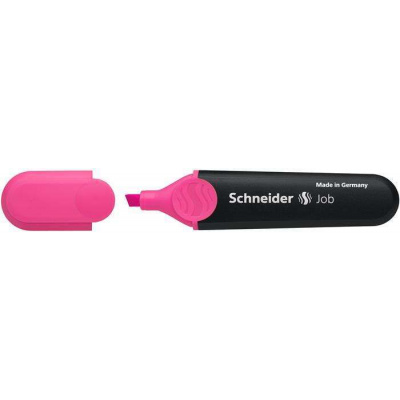 Zvýrazňovač SCHNEIDER, 1-5 mm, SCHNEIDER ”Job 150”, ružový Schneider
