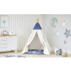 Detský stan Tipi hviezdy granát/béžový