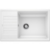 Blanco Zia XL 6 S Compact, silgranitový drez 780x500x190 mm, 1-komorový, biela, BLA-523277
