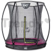 Trampolína s ochrannou sieťou Silhouette Ground Pink Exit Toys prízemná priemer 183 cm ružová