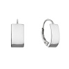 Strieborné náušnice kruhy 61073