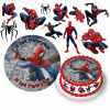 DIGITÁLNA TLAČ Opłatek na tort SPIDERMAN AVENGERS POSTAVY + TEXT ZADARMO 5