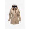 Navahoo Dámska zimná parka s kapucňou Eishauch, taupe grey - S