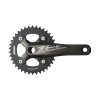 Shimano Stred ZEE FC-M645 165mm (83mm) 10-k. čierny HTII s ložiskom