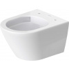 Duravit D-Neo Závesné WC, Rimless, HygieneGlaze, biela 2588092000