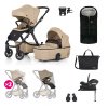 Petite&Mars PETITE&MARS Icon RWS XXL + Cybex Aton B2 + Base One mocha beige 2024