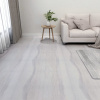 vidaXL Samolepiace podlahové dosky 20 ks PVC 1,86 m² bledosivé 330145
