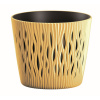 kvetináč 26,2cm SANDY ROUND DSR260-117U horčica plastový PROSPERPLAST