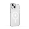 ER POWER Silikónový kryt CARNEVAL SNAP pre iPhone 14 s MagSafe - biela (ERCSIP14MGLQ-WH)