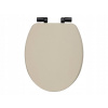 WC sedadlo 5five Onyx béžové MDF