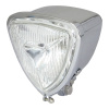 Universal Triangle Chrome svetlometov H6 12V 35 / 35W Center Dip HLUTANCH