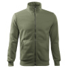 MALFINI Mikina Adventure 407 na zip, pánská MAL-4070913 S Khaki