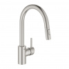 GROHE Concetto - Páková drezová batéria, supersteel 31483DC2