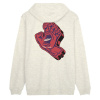 SANTA CRUZ mikina - Screaming Foam Hand Athletic Heather (ATHLETIC HEATHER) veľkosť: XL