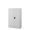 Nábytek PEGAS Kancelářská kovová skříň na dokumenty KEVIN, 900 x 1400 x 400 mm, šedá
