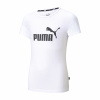 Puma Ess Logo Tee G - puma Biela, veľkosť:116