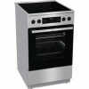 Sklokeramický sporák Gorenje GECS5C70XPA nerez