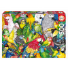 Puzzle Parrots Educa 500 dielov a Fix lepidlo