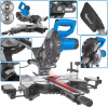 Pokosová píla s posuvom 1700W 210mm (1) (Geko G80820)