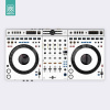 Doto Design Skin DDJ-GRV6 DAY & NIGHT White