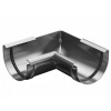 GUTTA Roh PVC žlabu Aqua vnitřní 75 mm / 90°, antracit 4294958 – cena za ks