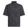 adidas Go-to DWR Short Sleeve Half-Zip Pullover Mens Black XL