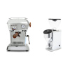 Ascaso Dream PID, leštený hliník + Rocket Espresso FAUSTINO 3.1, chrome