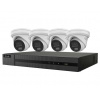 HiLook HiLook Powered by HIKVISION/ 4K Smart Hybrid Light KIT Turret 2TB/ 1x NVR-108MH-C/8P/ 4x IPC-T280HA-LUF