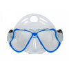 Šnorchlovací set 3 v 1, MODRÝ/TRANSPARENTNÝ, L/XL plutvy 42-47, maska, šnorchel