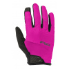 Cyklistické rukavice dámske R2 TANNER ATR61E-pink S