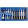 Vorel | Sada bitů 15 ks CrV TORX TO-66580
