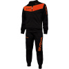 Givova pánske teplákové súpravy Tuta Visa Fluo TR018F 1028 čierne, veľkosť XL