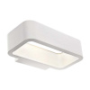 Vonkajšie nástenné svietidlo REDO CONTOUR biela LED IP54 9905