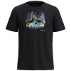 Tričko SMARTWOOL VITAL PEAKS ACTIVE SHORT SLV GRAPHIC TEE Uni veľkosť L