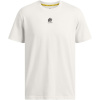 Under Armour Curry Logo Heavyweight pánske tričko White/Black XL