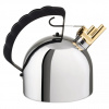 Alessi Varná kanvica 9091 2 l, strieborná / čierna, nerezová oceľ