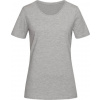 STEDMAN CREW NECK T LUX / Dámske tričko - grey heather XXXL
