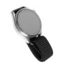 FIXED Nylonový řemínek Nylon Strap s Quick Release 20mm pro smartwatch, reflexně černý