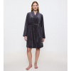 Dámský župan Triumph Robes Fleece Robe 01 00JO 3638 - Farba: JO Ink Gray, Veľkosť: