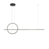 Priemyselné svietidlo REDO GIOTTO LED BLACK 01-1735