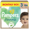 PAMPERS Plienky jednorazové Harmónia Baby veľ. 3, 186 ks, 6kg-10kg
