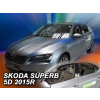Deflektory ŠKODA SUPERB III 5v. od roku výroby 2015 a vyššie sedan (+zadné deflektory)