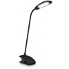 Stolná LED lampa CONNECT IT CLIP s klipom, ČIERNA CLI-7020-BK