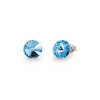 Náušnice Rivoli so Swarovski Elements Sweet Candy Studs K1122SS47AQ Aquamarine 10 mm
