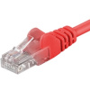 Premiumcord sp6asftp005R Patch, CAT6a S-FTP, RJ45-RJ45, AWG 26/7, 0,5m, červený