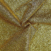 Karnevalová látka s metalickým vláknom, zlatá 1 m