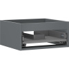 Mexen Box-A korpus skrinky pod umývadlo 50 cm, 1 zásuvka, grafit mat - 91AX0-0500-235-1-66