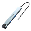 Dokovacia stanica Blitzwolf BW-TH5 10v1 USB-C (strieborná) BW-TH5 10in1