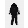 Detská tepláková súprava adidas JD6484 čierna 104